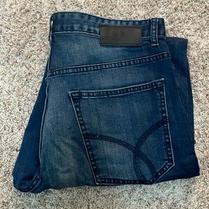 Calvin Klein Relaxed straight 34/30 denim jeans like new